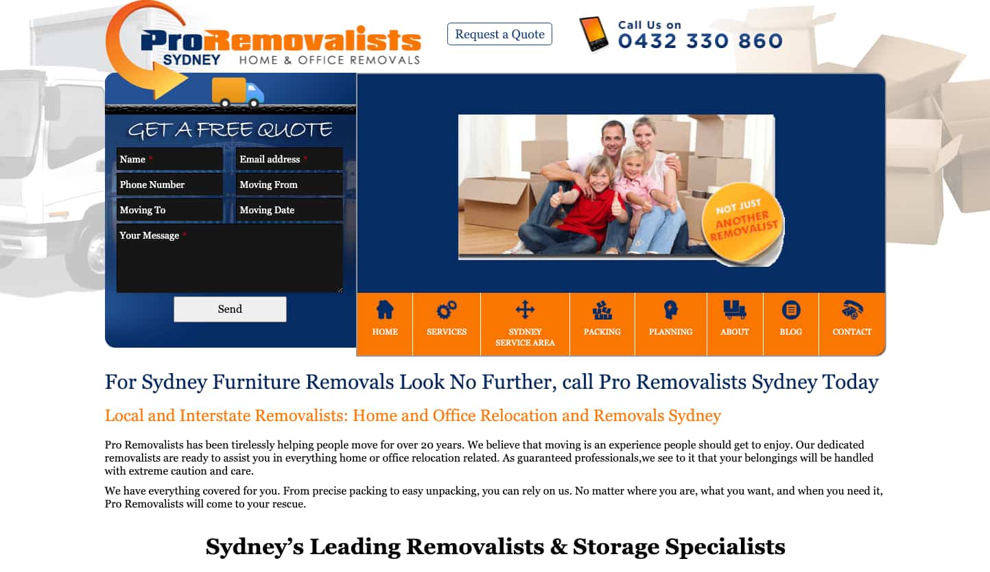 Pro Removals Sydney