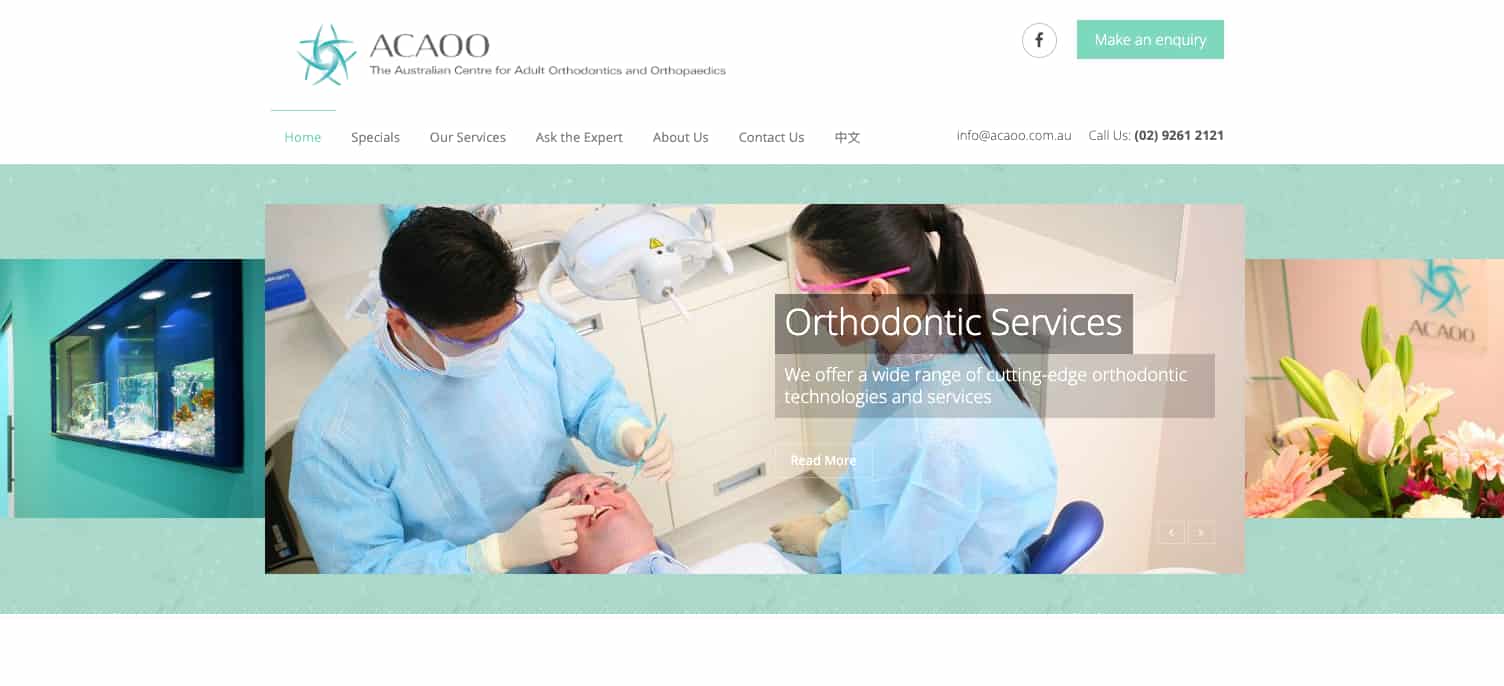 The Australian Centre for Adult Orthodontics & Orthopaedics