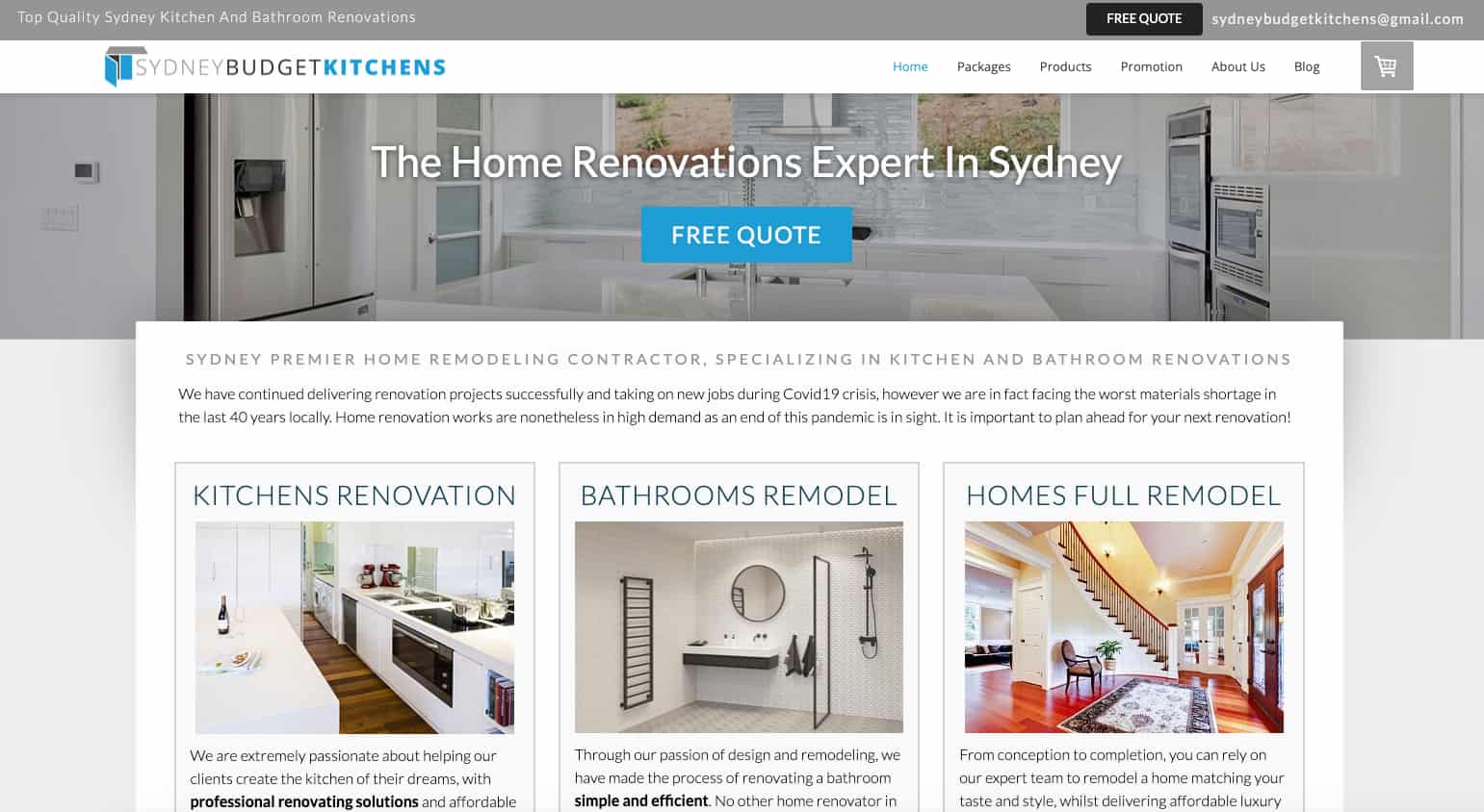 Sydney Budget Kitchens and Bathrooms