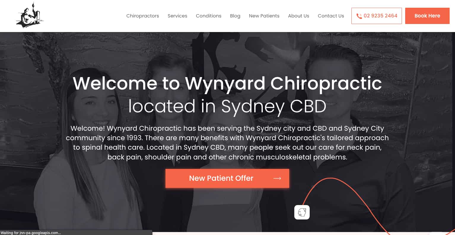 Wynyard Chiropractic Sydney