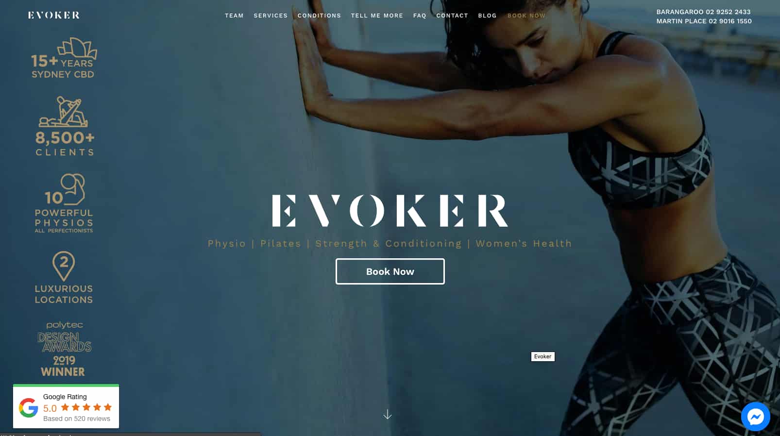 Evoker Premium Physiotherapy Services