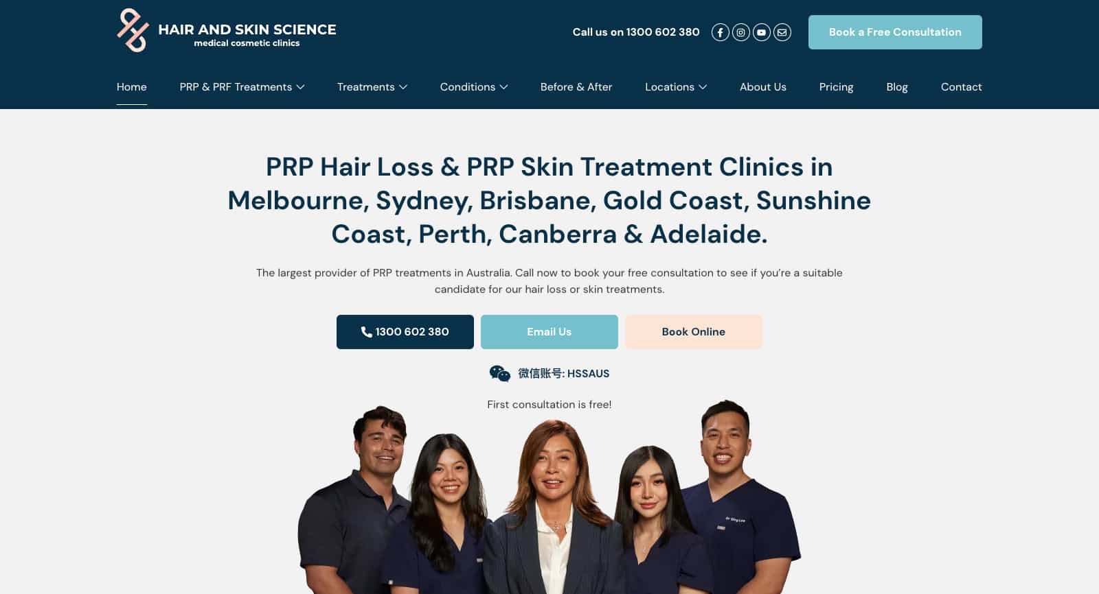 Hair and Skin Science Sydney CBD