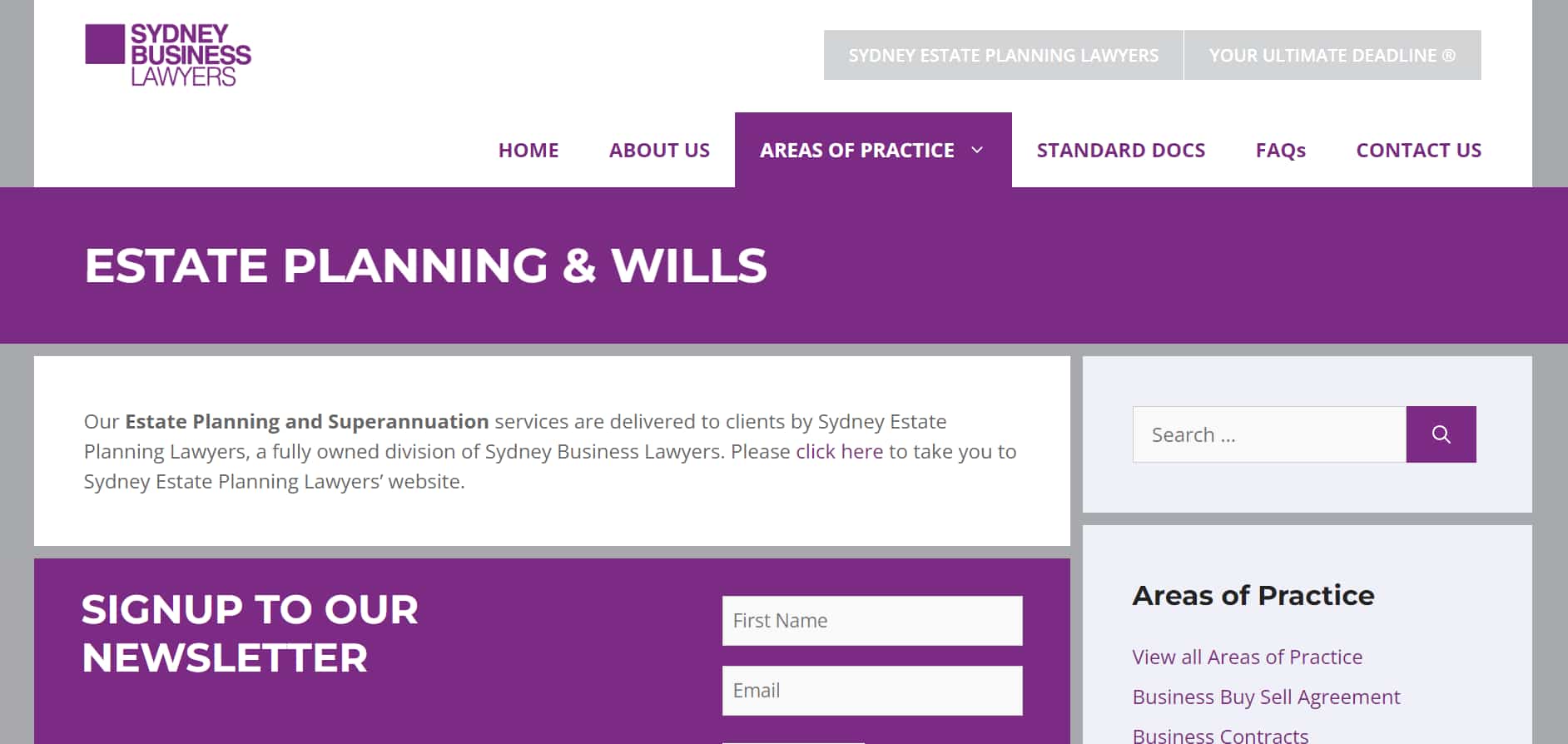 Sydney Business Lawyers